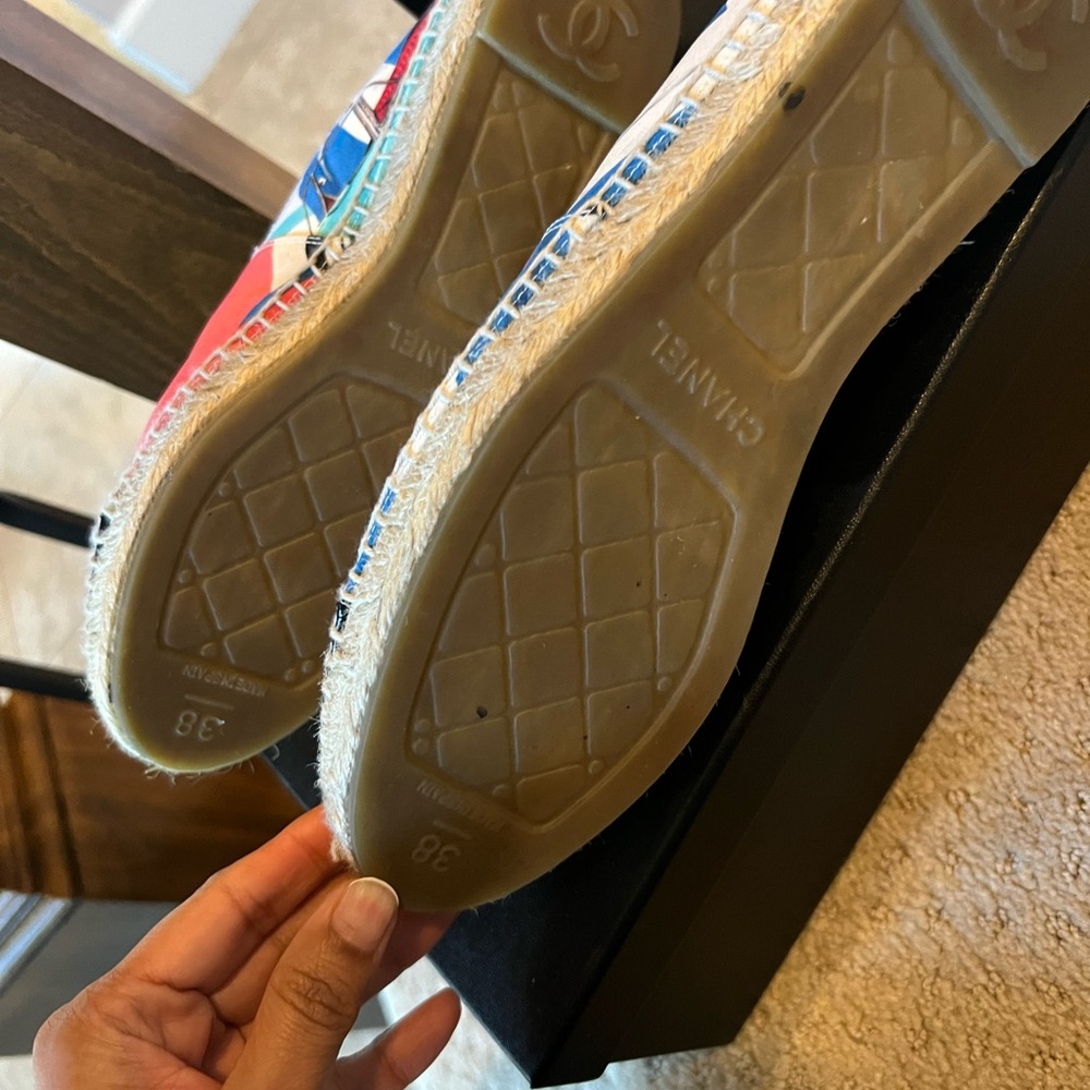 Authentic Chanel Espadrilles - Picture 3 of 7
